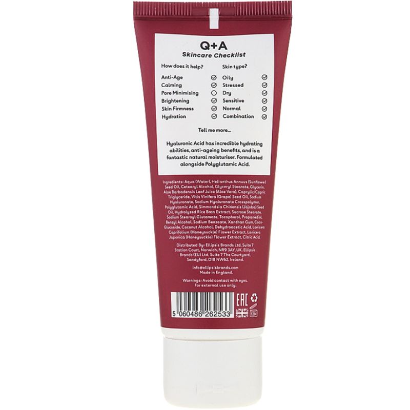 Q+A Hyaluronic Acid Daily Moisturizer, 75 ml