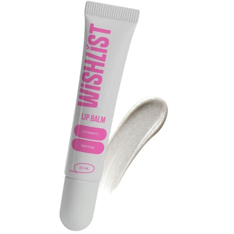 WISHLIST Бальзам-блиск для губ Lip Gloss Balm - Crystal Sorbet + Іграшка-брелок, 10 мл