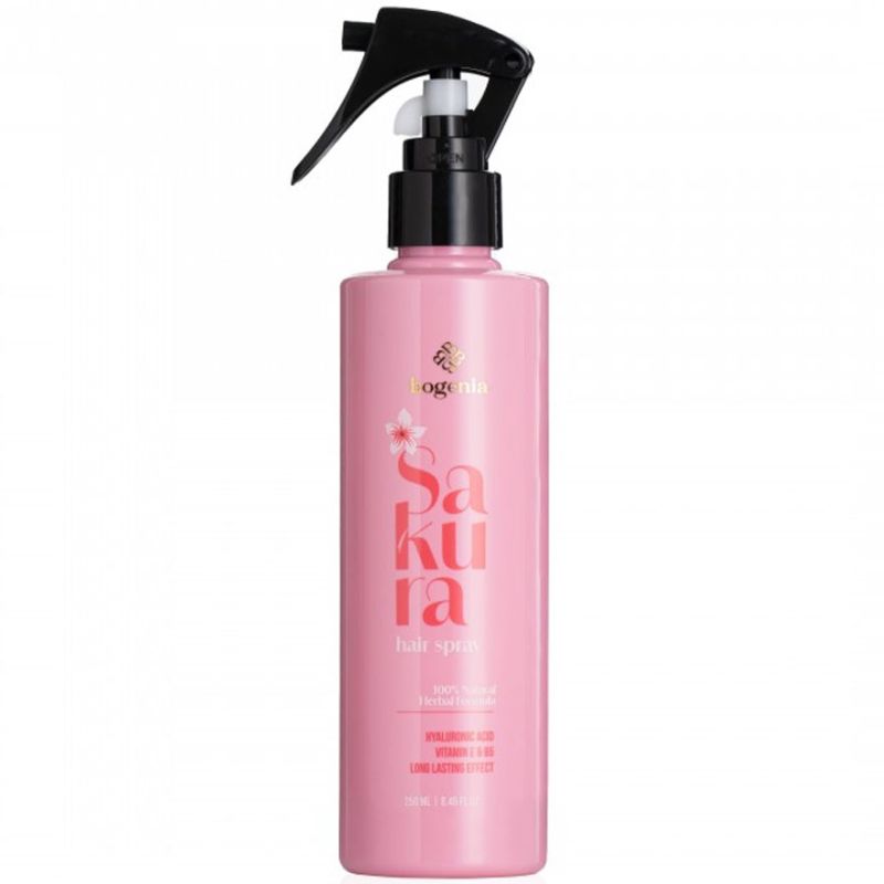 BOGENIA Термозахисний спрей для волосся Sakura Hair Spray, 250 мл