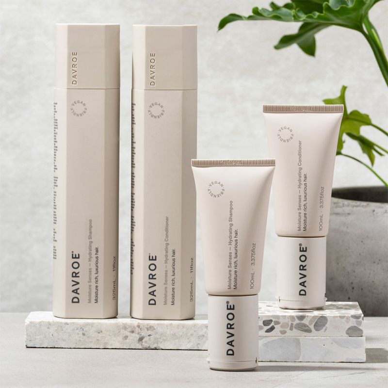 УЦЕНКА до 09.2026 DAVROE Шампунь увлажняющий для волос Moisture Hydrating Shampoo, 325 мл