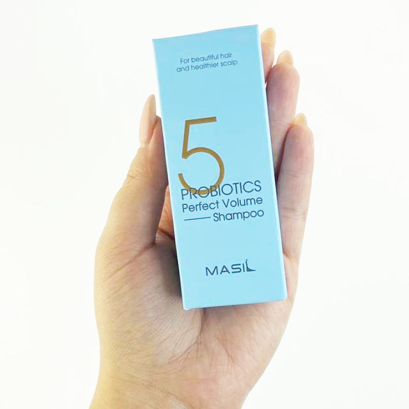 Masil 5 Probiotics Perfect Volume Shampoo - shampoo for hair volume with probiotics, 50 ml