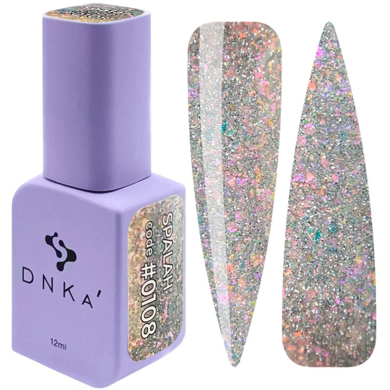 DNKa Гель-лак для нігтів NEW FORMULA 0108, 12 мл