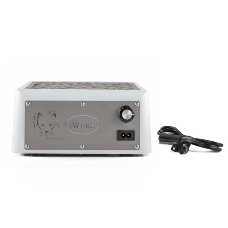AIR MAX Manicure extractor hood Panther '24, 220V, white with white panel (24 months warranty)
