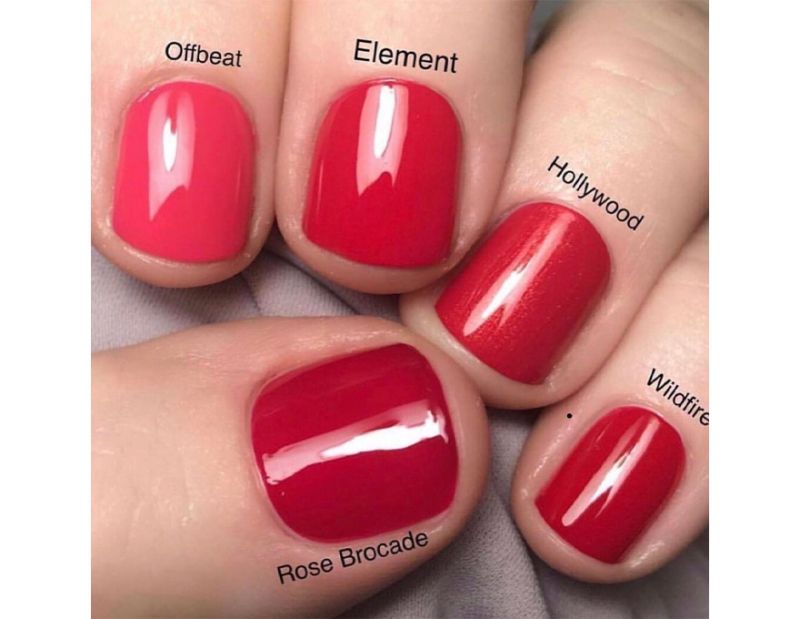 CND Гель-лак для ногтей Shellac Rose Brocade (малиновый, эмаль), 7,3 мл