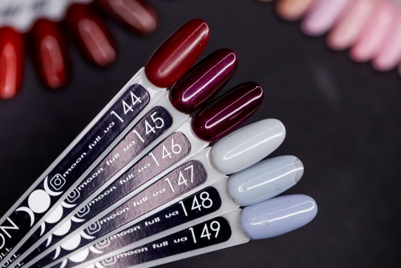MOON FULL color Gel polish No. 146 gel-varnish (wine, enamel), 8 ml
