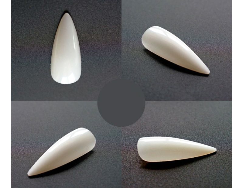 Matte tippy shaped algae, different sizes, 600 pcs