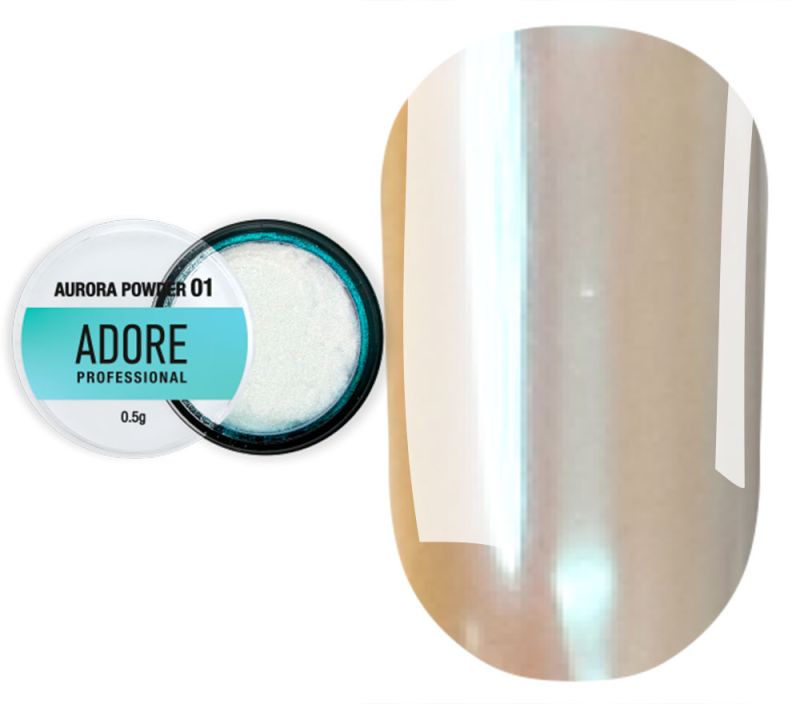 ADORE Втирка для нігтів Aurora Powder №01, 0.5г