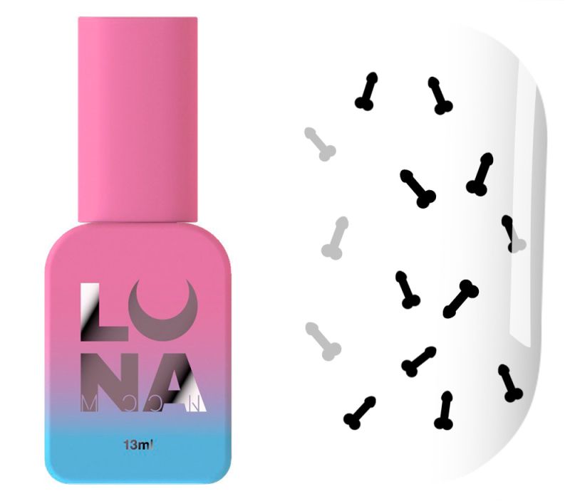 LUNA Top for gel polish Top Secret No. 04, 13 ml