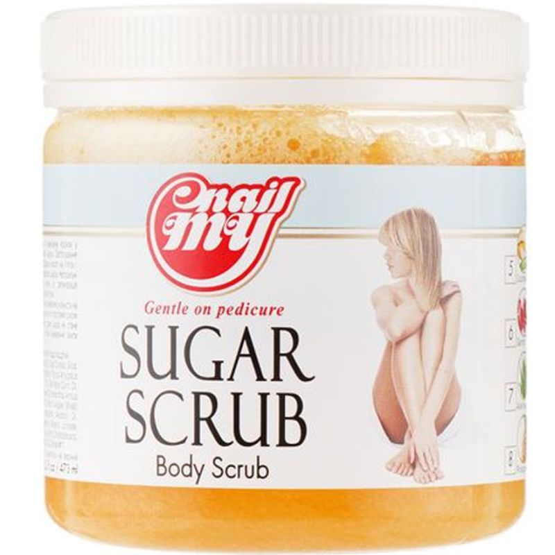 My Nail sugar foot scrub (tangerine), 473 ml