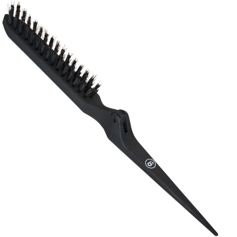Olivia Garden Brush EXPERT STYLE UP Boar Bristles Matt Black
