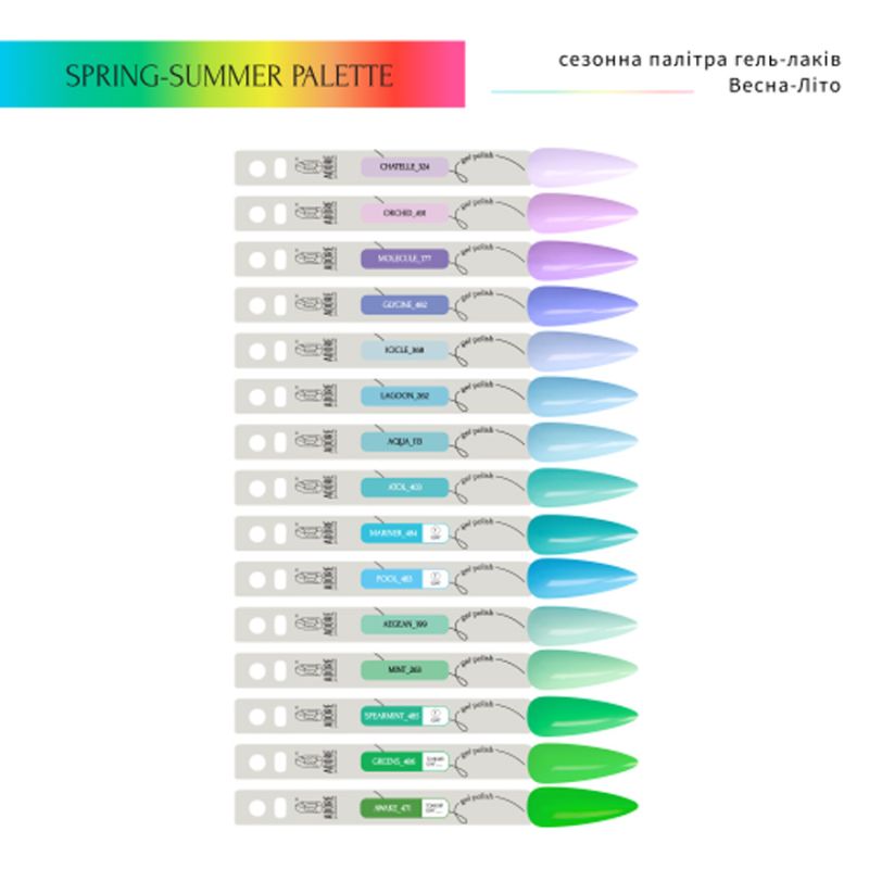 Gel polish ADORE Professional No. 113 (light blue, enamel), 7.5 ml