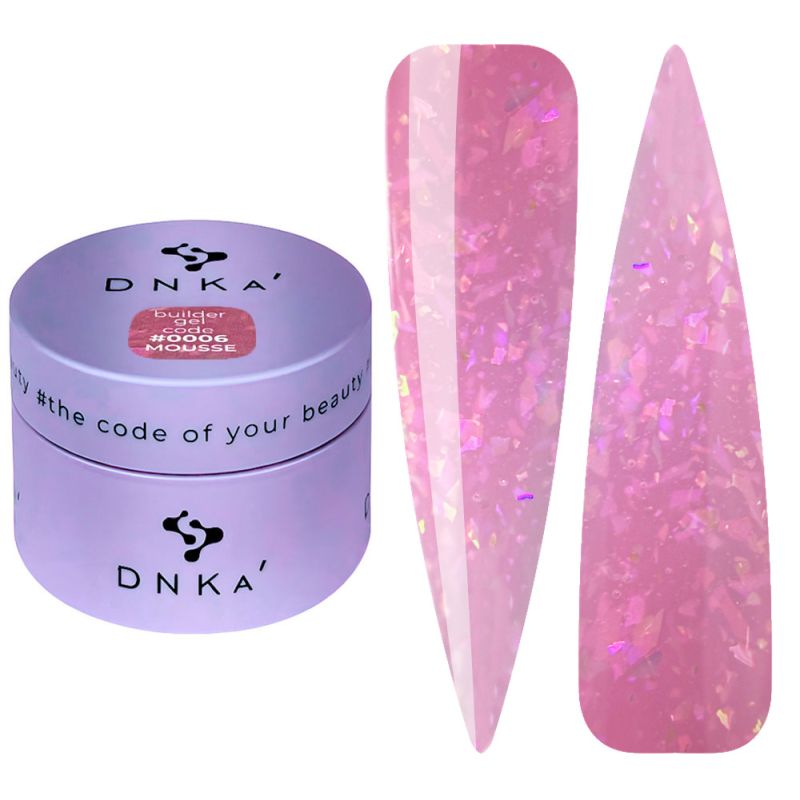 DNKa Гель для ногтей Builder Gel Mousse (HEMA/TPO FREE) 0006, 30 мл
