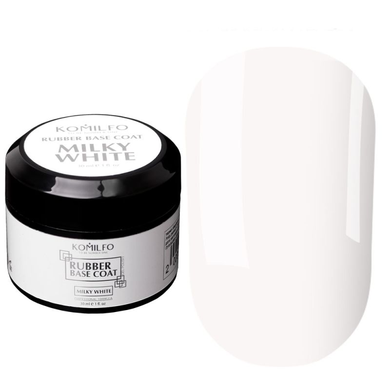 Komilfo Milky White Base, round, 30 ml