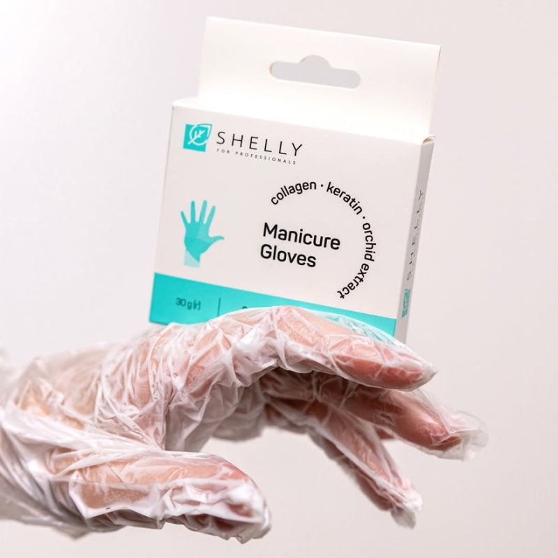 Shelly Emulsion Manicure Gloves Set, 10 Pairs