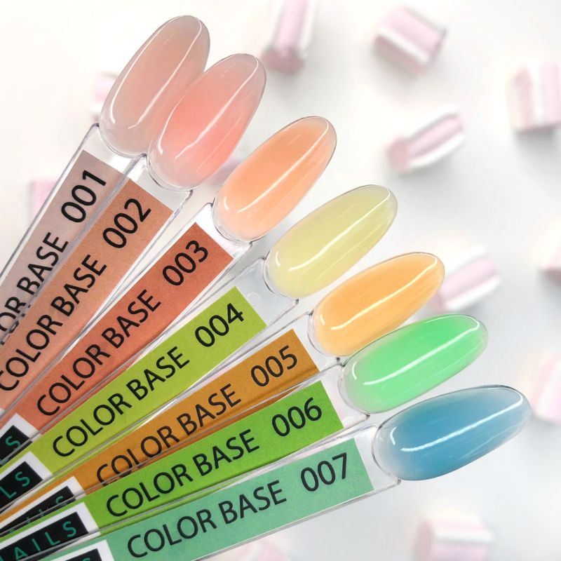 Kira Nails Color Base 003 (персиковый), 6 мл