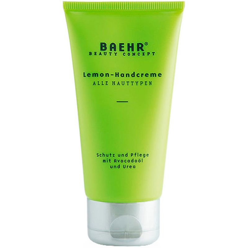 BAEHR Lemon Handcreme with lime, avocado oil and urea, 75 ml