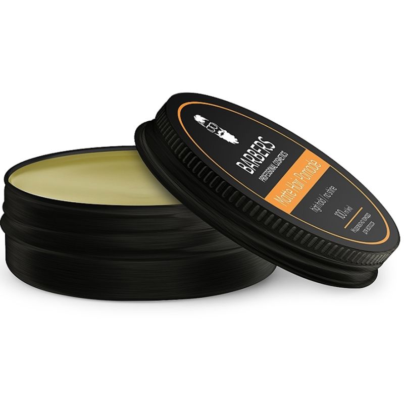 BARBERS Matte hair pomade High Hold, 100 ml