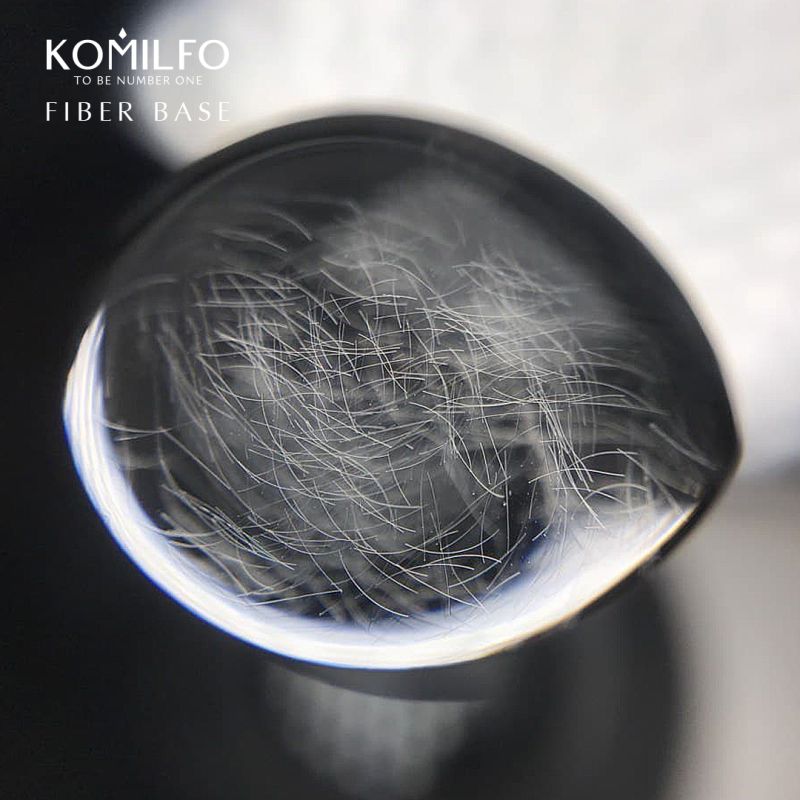 Komilfo Fiber Base - база для ногтей с нейлоновыми волокнами, 8 мл