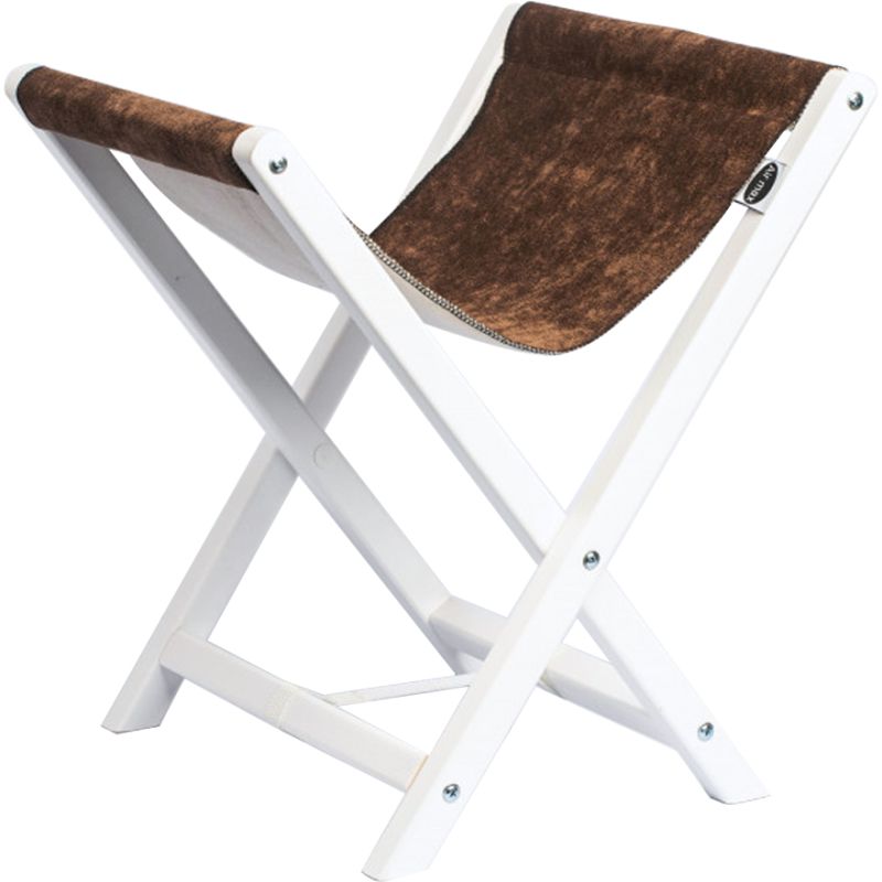 AIR MAX Bag stand, velor (white with brown)