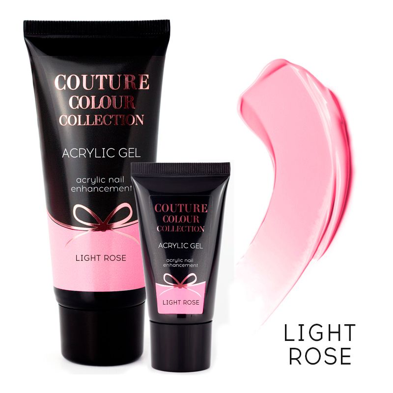 COUTURE Colour Acrylic Gel - Light Rose, 30 мл