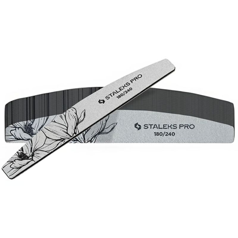 Staleks - Пилка полумесяц минеральная EXPERT 40 180/240 грит, 25 шт