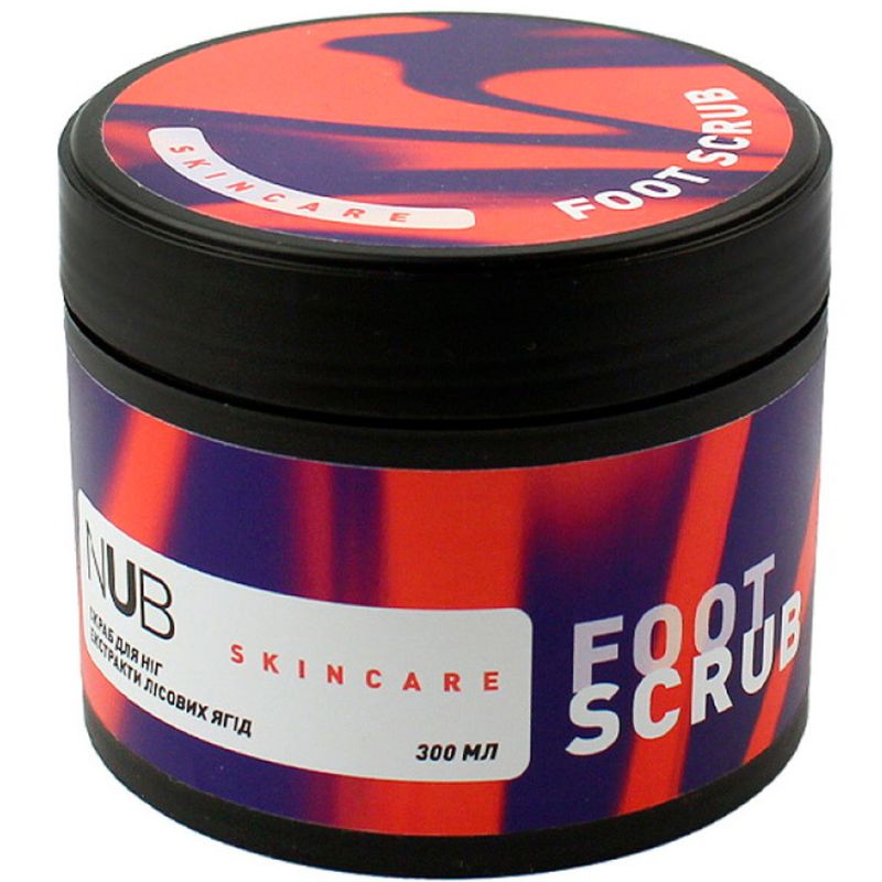 Скраб для ног NUB Foot Care Scrub Wild Berries, 300 мл