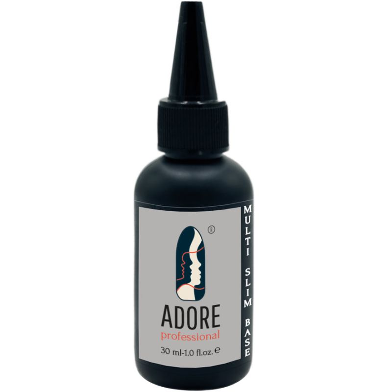 ADORE Professional Multi Slim Base for Nails, 30 ml (without brush)