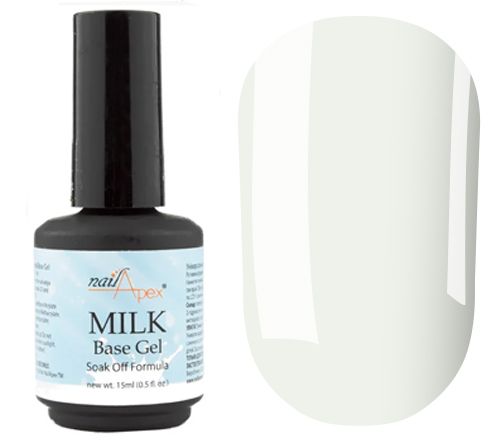 NailApex Milk Base молочная база, 15 мл
