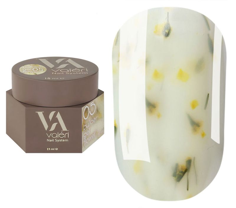 Valeri Гель для нігтів Flower Gel 05, 15 мл