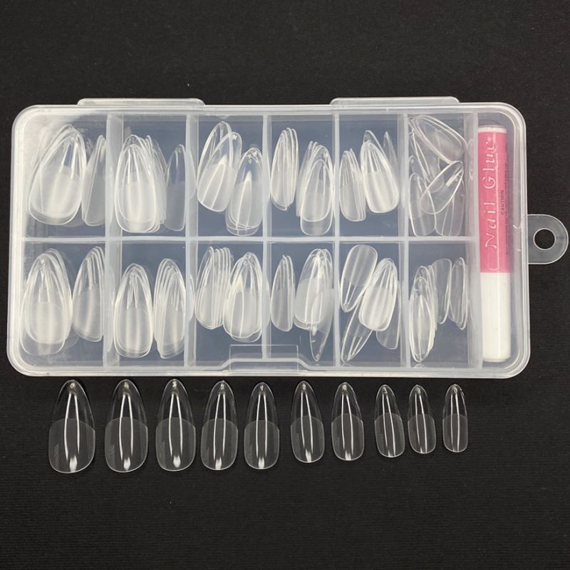 Separate - 120 pcs - Transparent - Almond