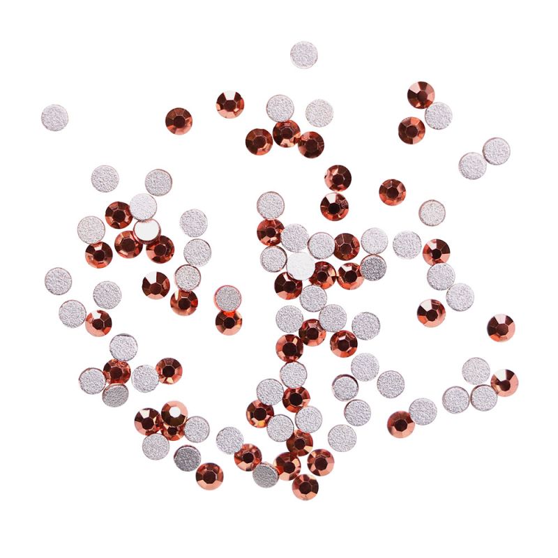 Komilfo стразы Rose Gold, размер 4 (100 шт. в упаковке)