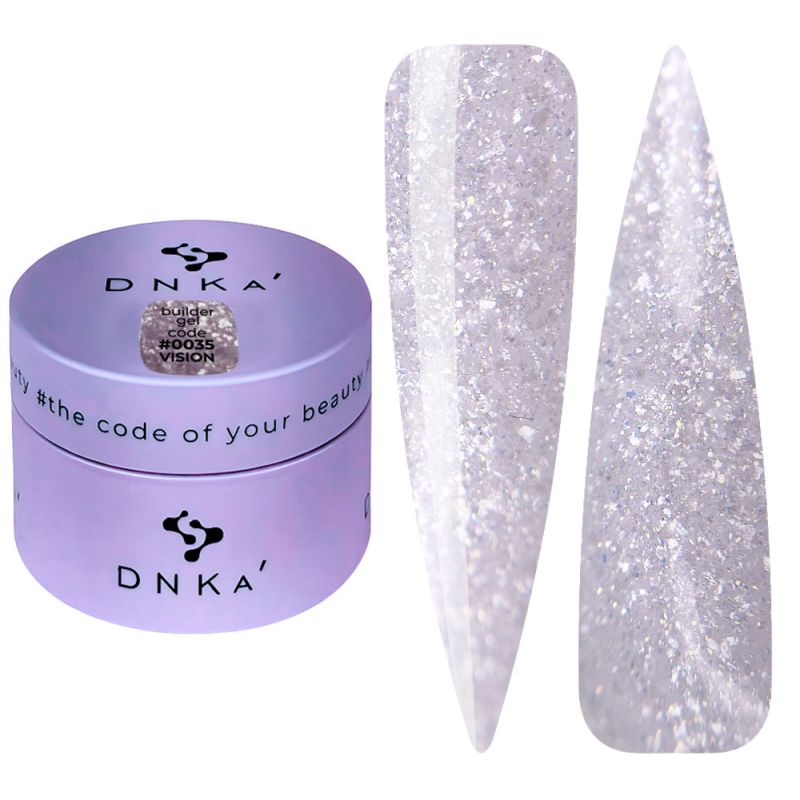 DNKa Гель для ногтей BUILDER GEL NEW FORMULA 0035, 30 мл