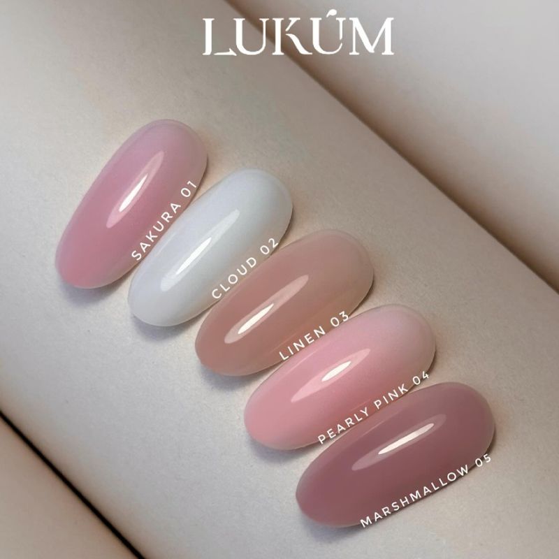 Lukum Гель для ногтей Smart Gel №05 (Marshmallow), 30 мл