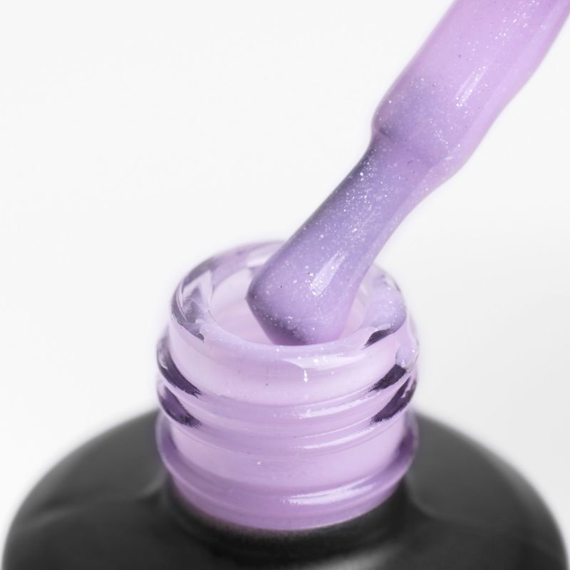 Komilfo PolyGel 009 Violet Glitter, 15 мл (з шиммером)