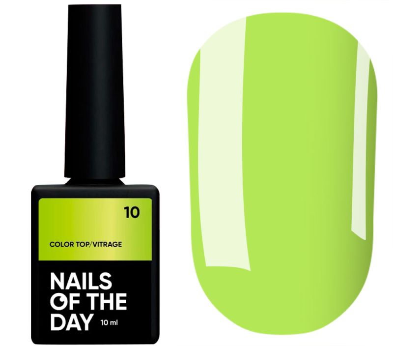 Nails Of The Day Nail top Color top No. 01 (pale pink), 10 ml
