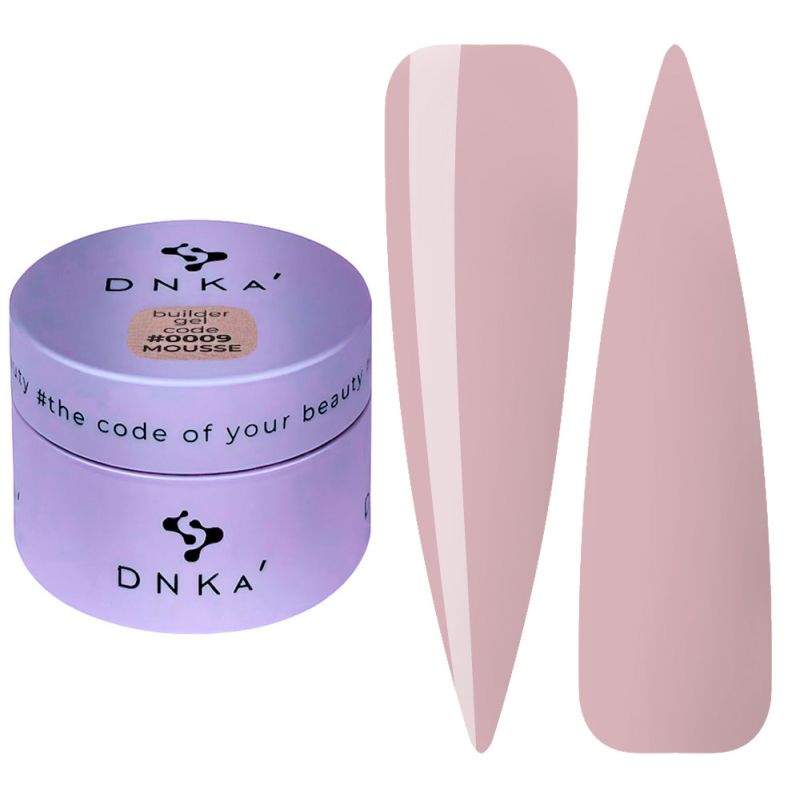 DNKa Гель для ногтей Builder Gel Mousse (HEMA/TPO FREE) 0009, 30 мл