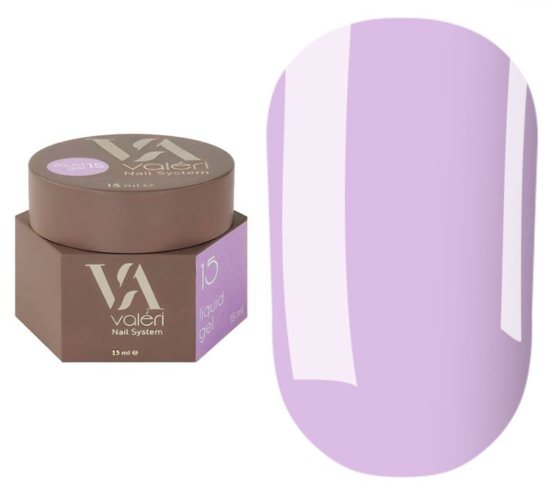 Valeri Гель для нігтів Liquid Gel 15, 15 мл