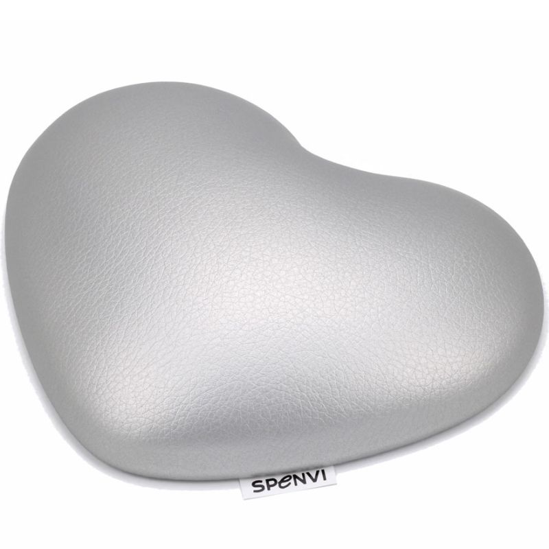 SPENVI Manicure Elbow Pillow Heart Silver