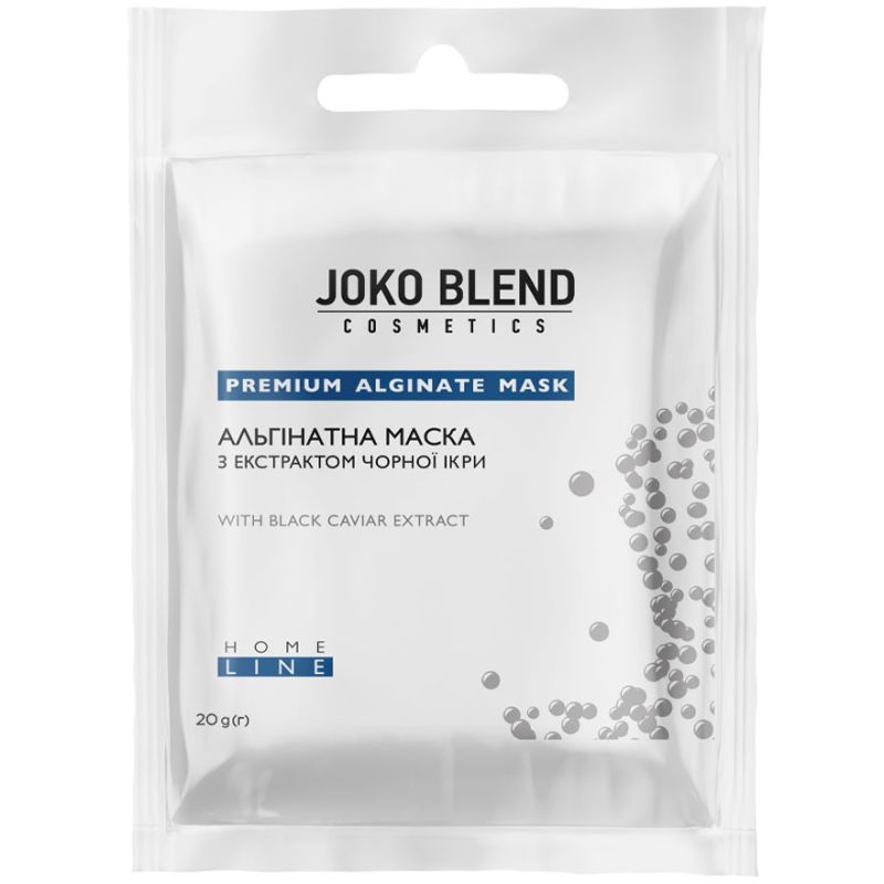 with black caviar extract