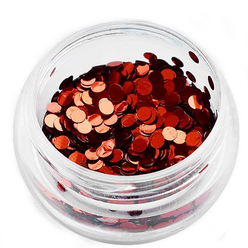 Komilfo disco design no. 007, red, 2 mm, (1 g)