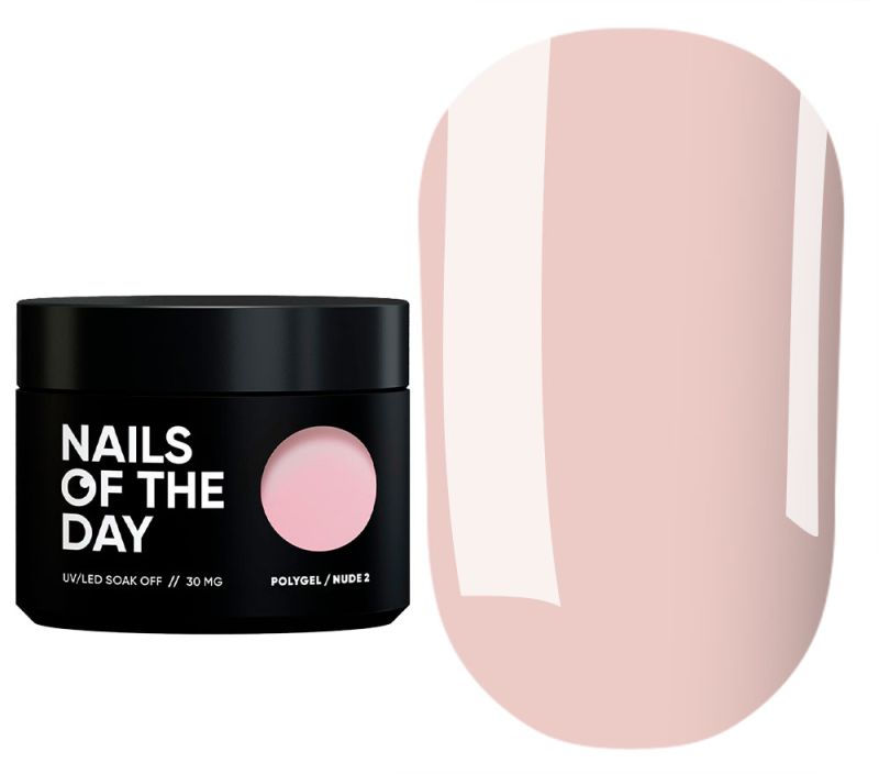 Nails Of The Day Poly Gel Nude No. 02, 30 ml
