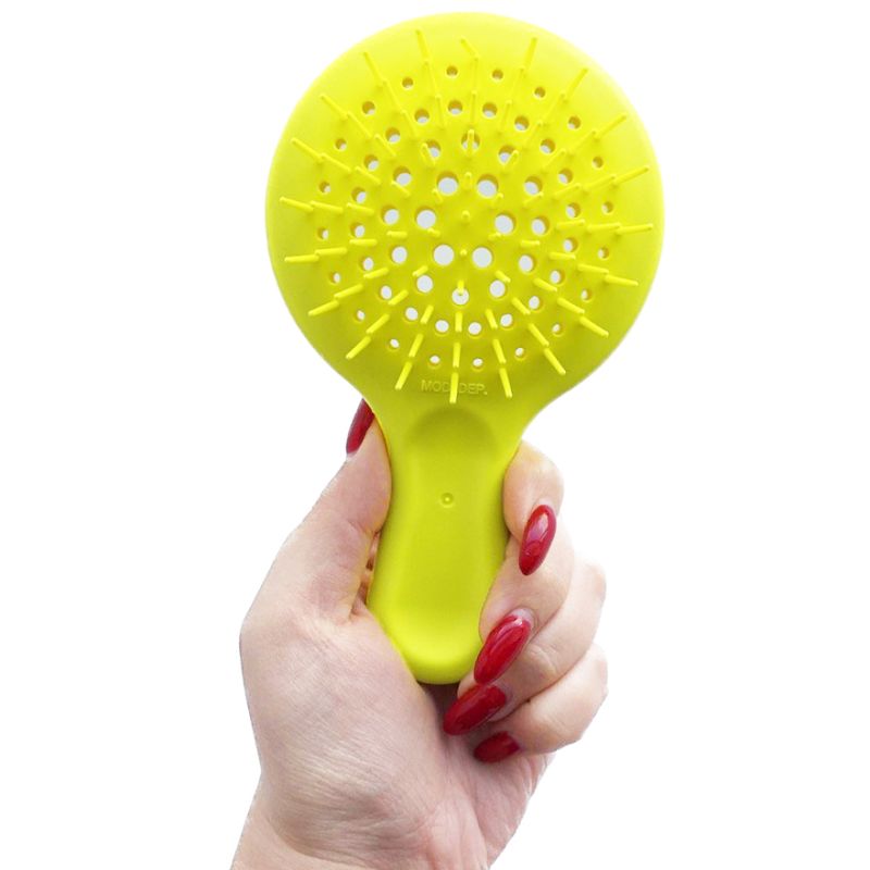 Janeke Mini Superbrush Расческа для волос Неон желтая