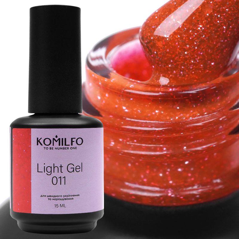 Komilfo Рідкий гель Light Gel 011, 15 мл
