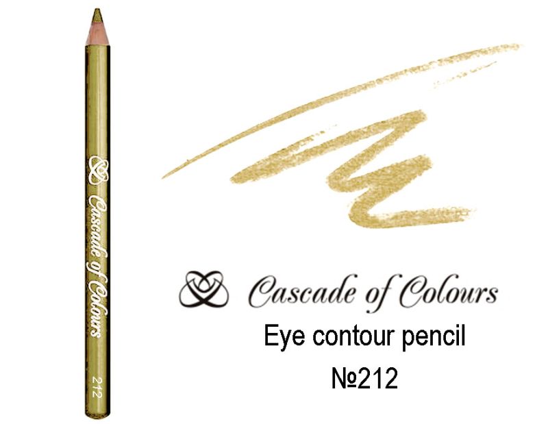 Cascade Of Colours Kajal Lidliner Nr. 204 – Super Weich, Lange Haltbar, Ideal Zum Konturieren & Schattieren