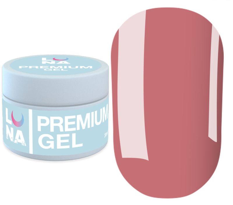 LUNA Гель для наращивания Gel Premium №13, 30 мл