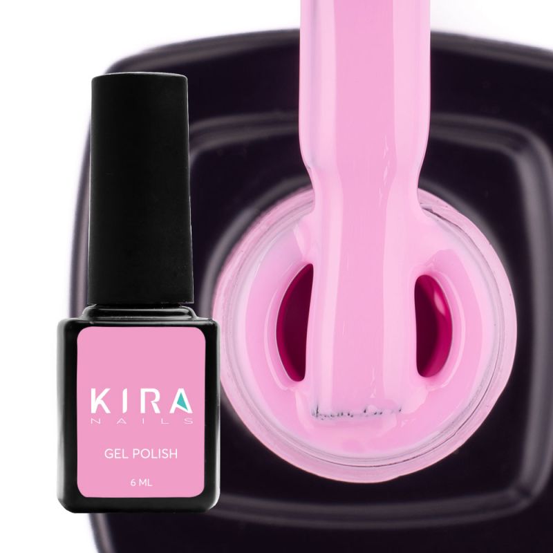 Kira Nails gel varnish No. 088 (pale lilac, enamel), 6 ml