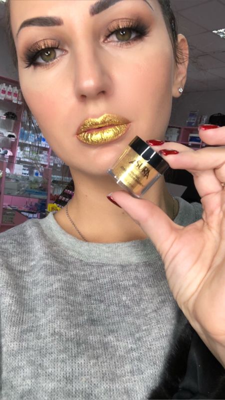 Asura Loose Mineral Pigment - 31 True Gold, 8 ml