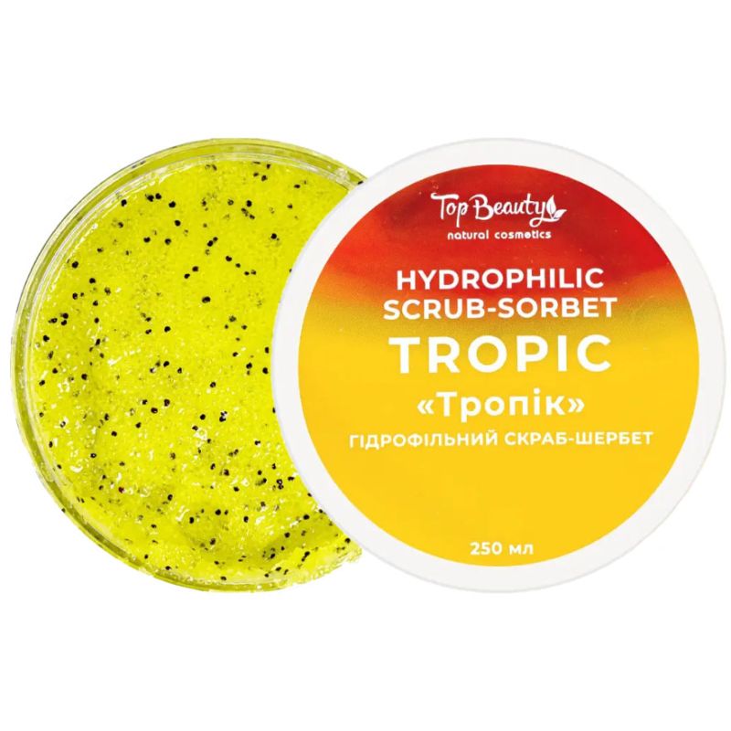 Top Beauty Скраб-щербет гидрофильный для тела - Тропик, 250 мл