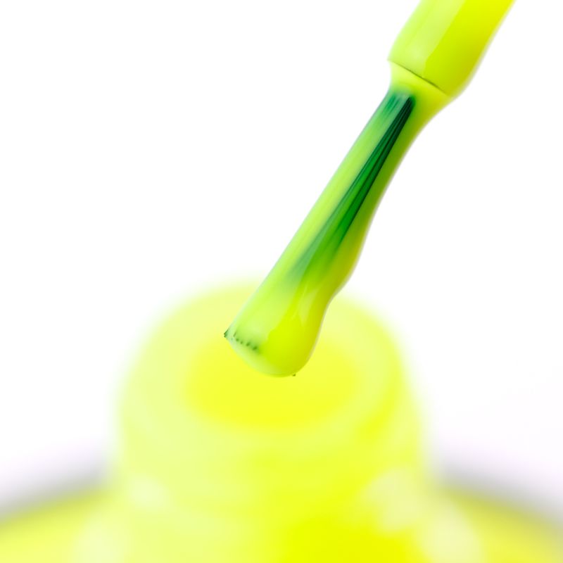 Nail polish NUB 093 (yellow, neon), 14 ml