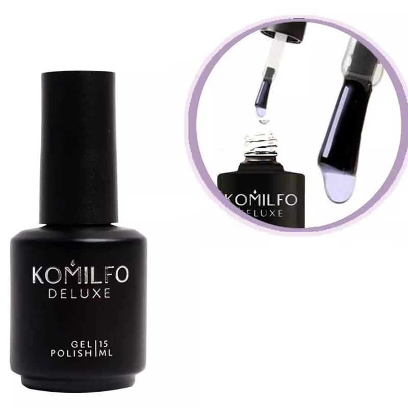 Komilfo No Wipe Rubber Top rubber top WITHOUT sticky layer, 15 ml